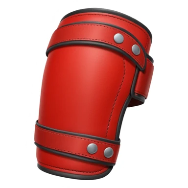 elbow guard red sticker