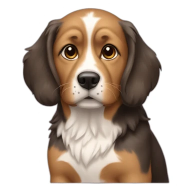 Chien terre neuve sticker