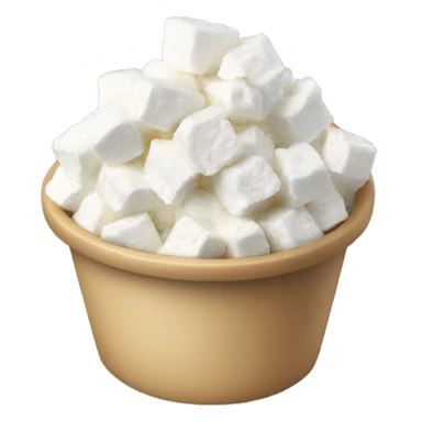 handful of cottage cheese  sticker