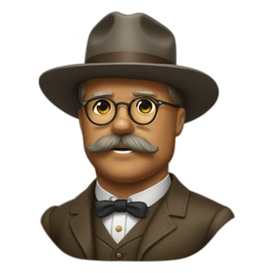 Teddy Roosevelt sticker