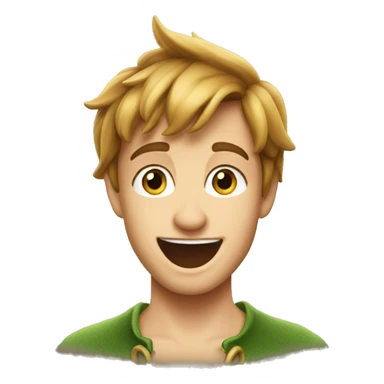 Peter pan sticker