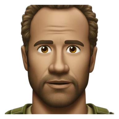 kirk tropic thunder sticker