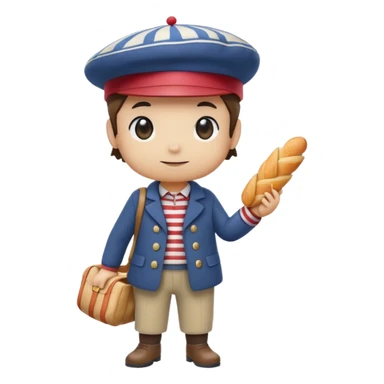 A Pokémon based on the theme of France  sticker