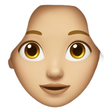 Wavy long blonde hair girl sticker