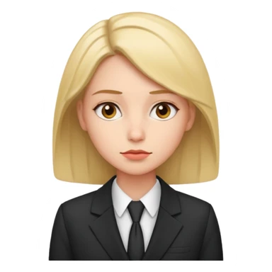 the woman in suits thinks about a lot of people sticker