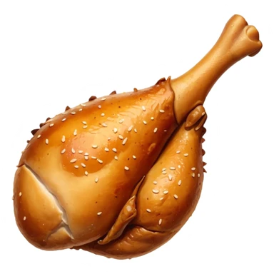 chicken leg sticker
