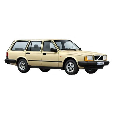 Old Volvo 765 sticker