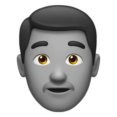 man-bleeding-nose-dark-hair sticker