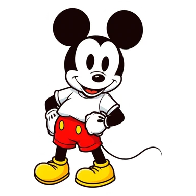 Mickey Mouse  sticker