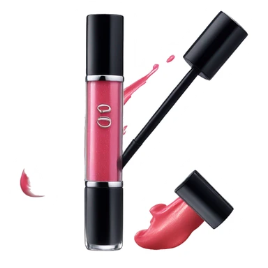 Dior lip gloss with black ribbon  sticker