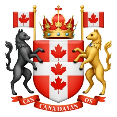 Canadian Coat Of Arms sticker