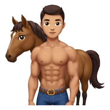 PHILIPPINE MYTHICAL Centaur (half man half horse) BUT runway classy sticker