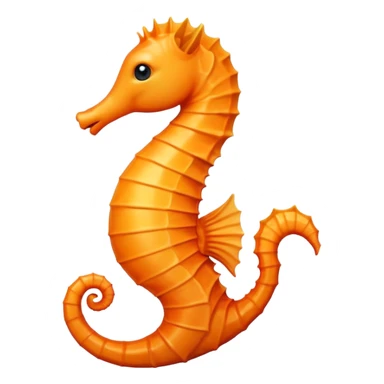 I need a smaller seahorse like a classic small emoji sticker