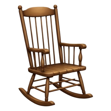 rocking chair sticker