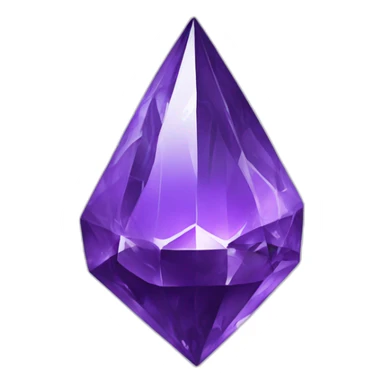 purple diamond shard sticker