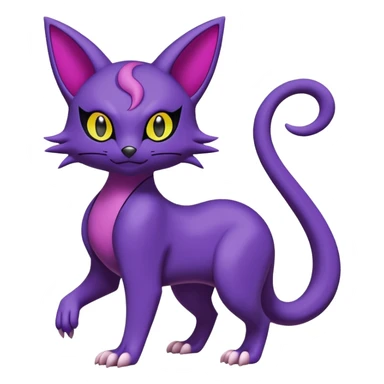 Liepard-Noibat-Delcatty-Pokémon-fusion sticker