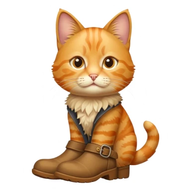 Gato con botas sticker
