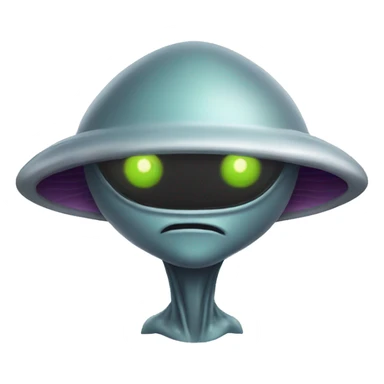 alien-ovni qui rigole sticker