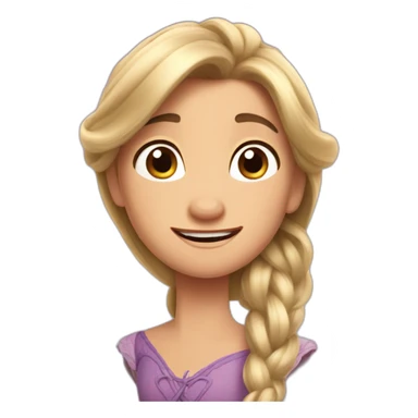 Disney tangled sticker