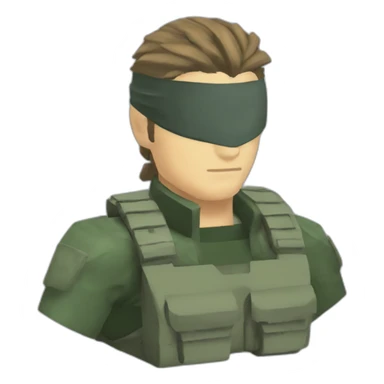 metal gear solid snake sticker