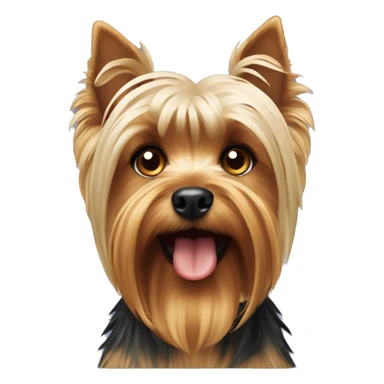 Yorkshire terrier dog sticker
