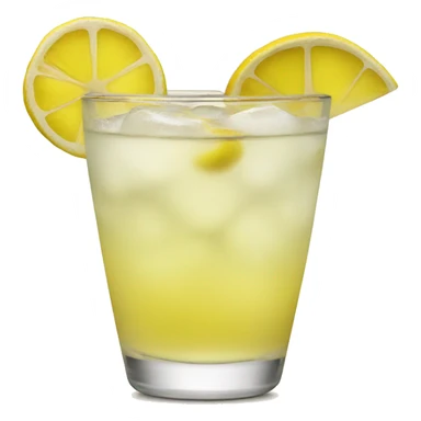 Lemon drop cocktail sticker