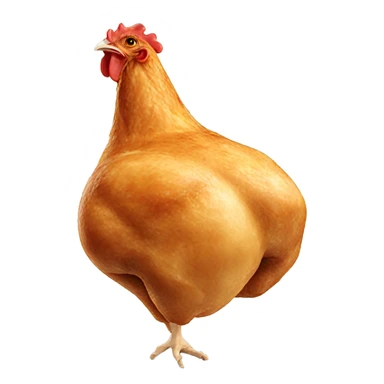 chicken leg sticker