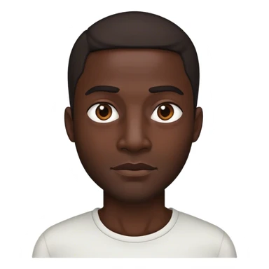 dark chocolate man sticker