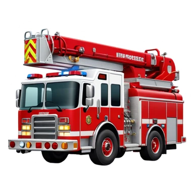 Fire Engine - Pierce Enforcer Pumper (Model Year: 2021) (Iconic colour: Red) sticker