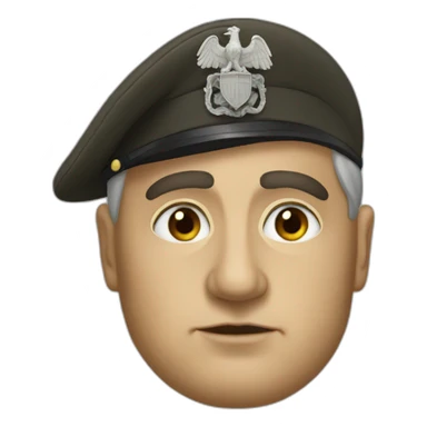 Mussolini sticker