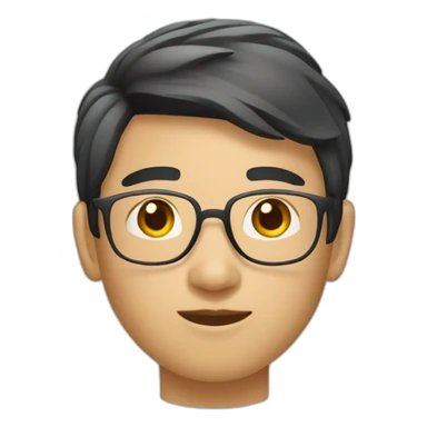 young asian designer sticker