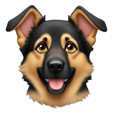 German Shepard dog sticker