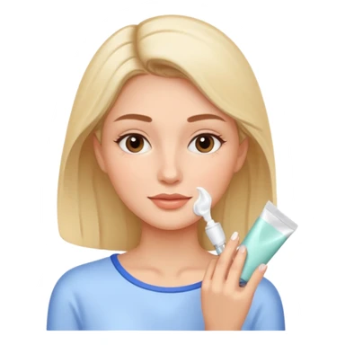 Clean girl/skincare sticker