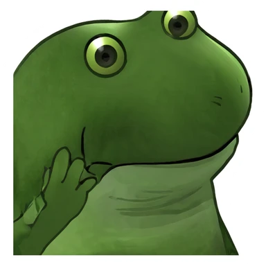 happy bufo frog meme sticker