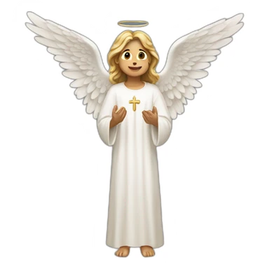 angel from Bible sticker