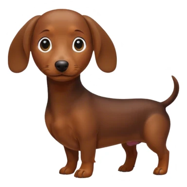 Mini dachshund  sticker