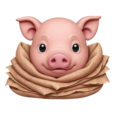 pig skin sticker