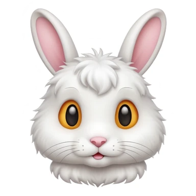 a cute rabbit emoji sticker