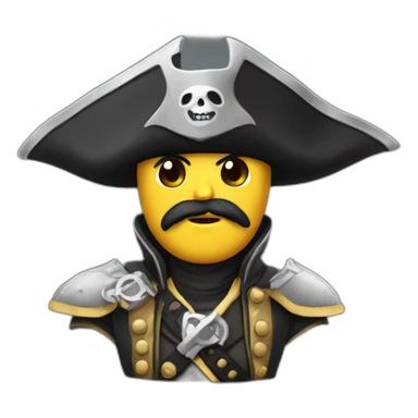 gorgeous-of-space-pirate sticker