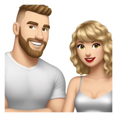 Taylor swift Travis kelce sticker