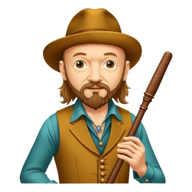 Jethro Tull (Band): A legendary British progressive rock band led by Ian Anderson, named after the 18th-century agriculturist. sticker
