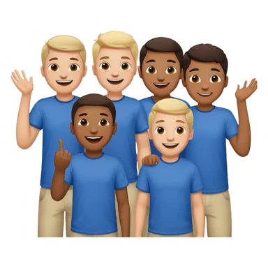 boys series  sticker