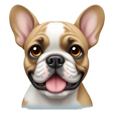 Fawn French bulldog sticker