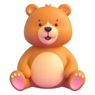 cute bear sticker