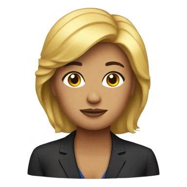 Female Donald trump sticker