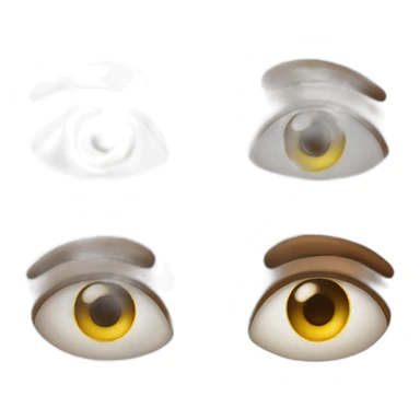 eyes-looking-opposite-ways sticker