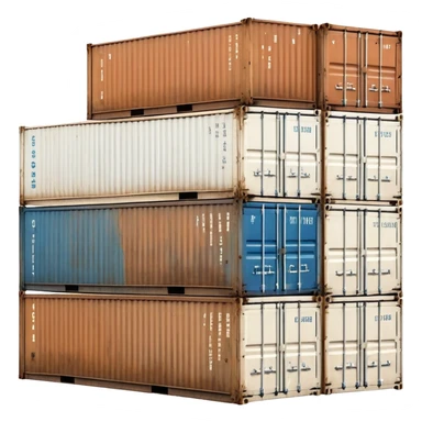 shipping container cargo sticker