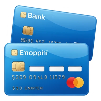 Bank card  sticker