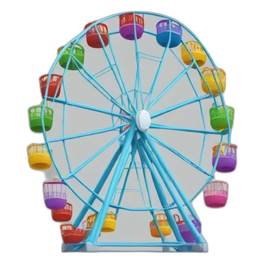 Ferris wheel, playground sticker