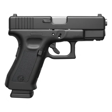 Gen 5 Glock with a Switch button on the back  sticker
